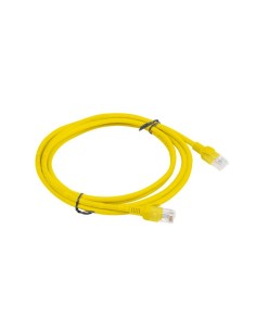 Lanberg PCU6-10CC-0200-Y cable de red Amarillo 2 m Cat6 U UTP (UTP) 2
