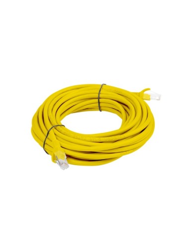 Lanberg PCU6-10CC-0500-Y cable de red Amarillo 5 m Cat6 U UTP (UTP)