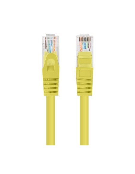 Lanberg PCU6-10CC-0750-Y cable de red Amarillo 7,5 m Cat6 U UTP (UTP)