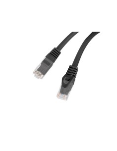 Lanberg PCU6-10CU-0050-BK cable de red Negro 0,5 m Cat6 U UTP (UTP) 2