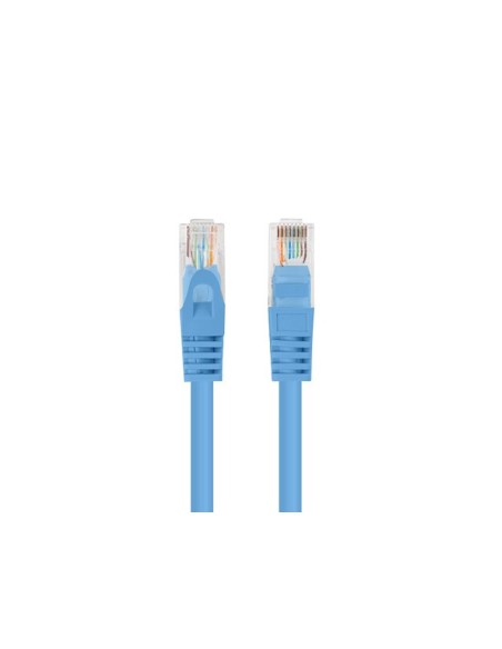 Lanberg PCU6-20CC-0025-B cable de red Azul 0,25 m Cat6 U UTP (UTP)