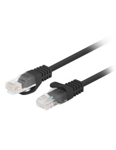 Lanberg PCU6-20CC-0025-BK cable de red Negro 0,25 m Cat6 U UTP (UTP)