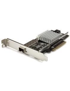 StarTech.com Tarjeta de Red PCI Express 10G con Ranura SFP+ Abierta - Chipset Intel - Multimodo y Monomodo