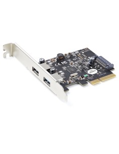 StarTech.com Tarjeta PCI Express de 2 Puertos USBA 10Gb Puerto - Tarjeta PCI-E 3.0 x2 USB 3.2 Gen 2 (10Gbps) Tipo A - Win Linux