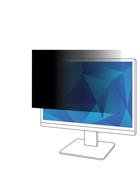 3M Filtro privacidad 20 pulg monitor, 16 9, PF200W9B