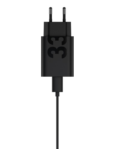 Motorola TurboPower 33W EU Universal Negro Corriente alterna Carga rápida Interior