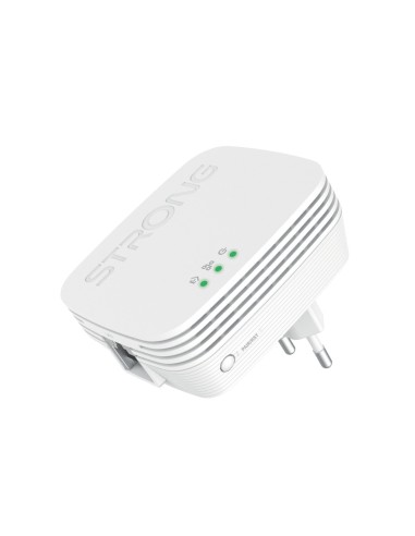 Strong POWERLWF600DUOMINI adaptador de red PowerLine 600 Mbit s Ethernet Wifi Blanco 2 pieza(s)