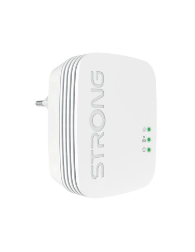 Strong POWERLWF600DUOMINI adaptador de red PowerLine 600 Mbit s Ethernet Wifi Blanco 2 pieza(s)