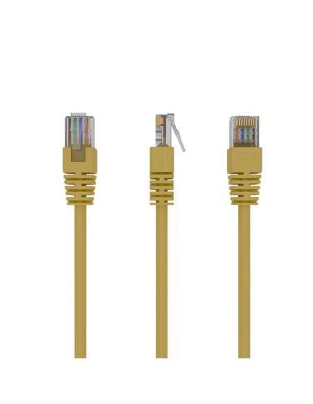 Gembird PP12-1M Y cable de red Amarillo Cat5e U UTP (UTP)