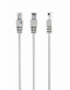 Gembird espinal CAT5e UTP Patch , gris , 3 m