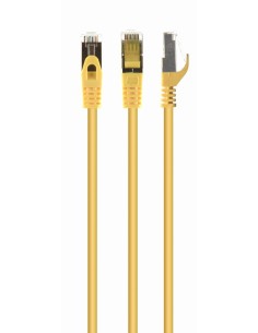 Gembird PP6A-LSZHCU-Y-0.5M cable de red Amarillo 0,5 m Cat6a S FTP (S-STP)