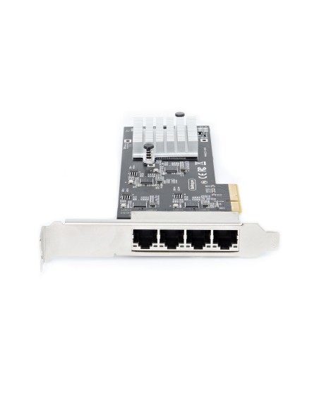 StarTech.com Tarjeta PCI Express de Red Ethernet 4 Puertos NBASE-T 2,5G - NIC I225-V - Tarjeta de Red de 4 Puertos para