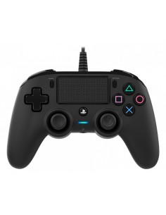 NACON PS4OFCPADBLACK mando y volante Negro USB Gamepad Analógico Digital PC, PlayStation 4