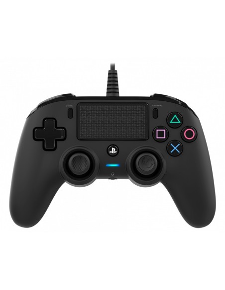 NACON PS4OFCPADBLACK mando y volante Negro USB Gamepad Analógico Digital PC, PlayStation 4