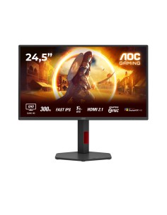 AOC G4 Q25G4SR pantalla para PC 62,2 cm (24.5") 2560 x 1440 Pixeles Quad HD LED Negro, Rojo