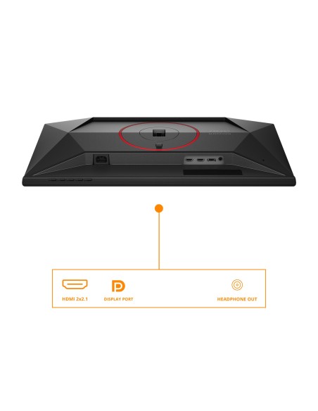 AOC G4 Q25G4SR pantalla para PC 62,2 cm (24.5") 2560 x 1440 Pixeles Quad HD LED Negro, Rojo