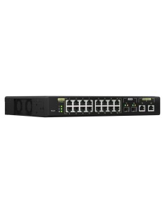QNAP QSW-M2116P-2T2S switch Gestionado L2 2.5G Ethernet Energía sobre Ethernet (PoE) Negro 2