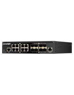 QNAP QSW-M3216R-8S8T switch Gestionado L2 L3 10G Ethernet (100 1000 10000) 1U Negro 2