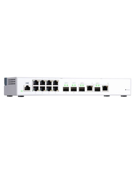 QNAP QSW-M408-2C switch Gestionado L2 10G Ethernet (100 1000 10000) Blanco