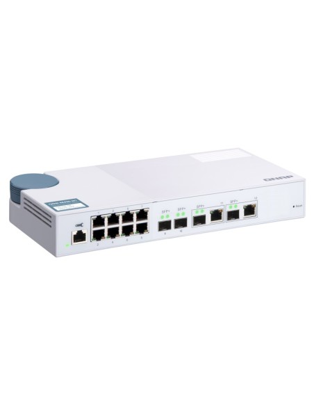 QNAP QSW-M408-2C switch Gestionado L2 10G Ethernet (100 1000 10000) Blanco
