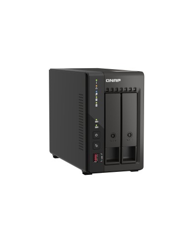 QNAP QVP-21C servidor de almacenamiento Torre Intel® Celeron® J6412 8 GB DDR4 0 TB QVR Pro Negro