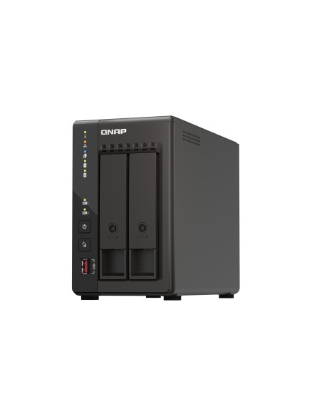 QNAP QVP-21C servidor de almacenamiento Torre Intel® Celeron® J6412 8 GB DDR4 0 TB QVR Pro Negro