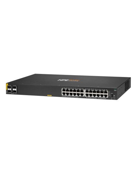 HPE Aruba Networking CX 6000 24G Class4 PoE 4SFP 370W Switch