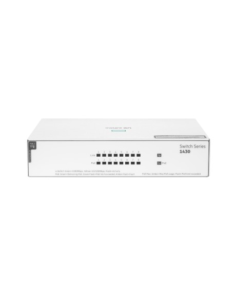 HPE Aruba Networking Networking Instant On Switch 8p Gigabit CL4 PoE 64W 1430