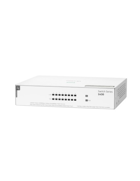 HPE Aruba Networking Networking Instant On Switch 8p Gigabit CL4 PoE 64W 1430