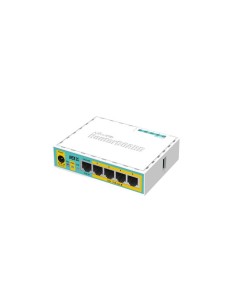 Mikrotik hEX PoE lite router Ethernet rápido Blanco