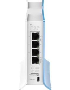 Mikrotik RB941-2ND-TC punto de acceso inalámbrico 300 Mbit s Azul, Blanco 2