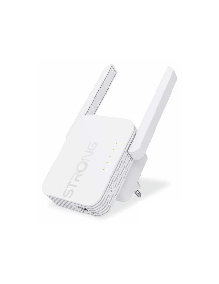 Strong 300S repetidor y transceptor Repetidor de red 300 Mbit s Blanco