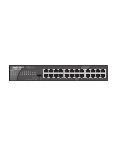 Ruijie Networks RG-ES124GD switch No administrado Gigabit Ethernet (10 100 1000) Negro
