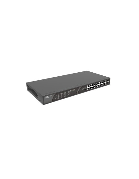 Ruijie Networks RG-ES118S-LP switch No administrado Fast Ethernet (10 100) Energía sobre Ethernet (PoE) Negro
