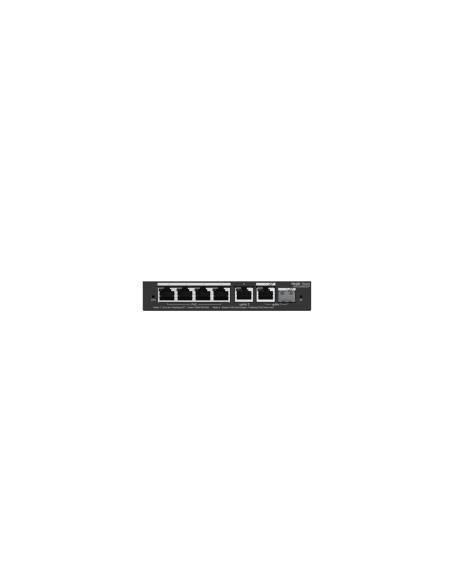 Ruijie Networks RG-ES206GS-P switch Gestionado L2 Gigabit Ethernet (10 100 1000) Energía sobre Ethernet (PoE) Negro
