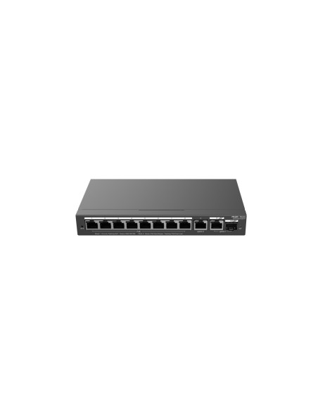 Ruijie Networks RG-ES210GS-P switch Gestionado L2 Gigabit Ethernet (10 100 1000) Energía sobre Ethernet (PoE) Negro