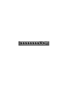 Ruijie Networks RG-ES210GS-P switch Gestionado L2 Gigabit Ethernet (10 100 1000) Energía sobre Ethernet (PoE) Negro 2