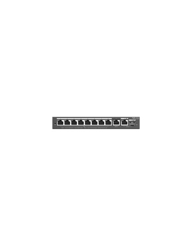 Ruijie Networks RG-ES210GS-P switch Gestionado L2 Gigabit Ethernet (10 100 1000) Energía sobre Ethernet (PoE) Negro