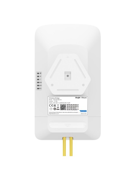Ruijie Networks RG-EST350 V2 punto de acceso inalámbrico 867 Mbit s Blanco Energía sobre Ethernet (PoE)