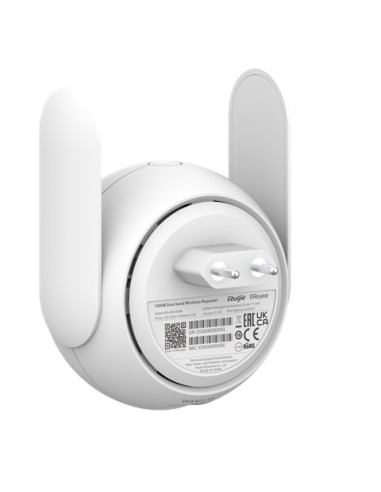 Ruijie Networks RG-EW1200R sistema Wi-Fi Mesh (Wi-Fi en malla) Doble banda (2,4 GHz   5 GHz) Wi-Fi 5 (802.11ac) Blanco 1 Externo
