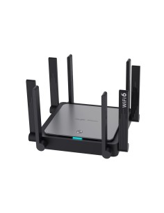 Ruijie Networks RG-EW3200GX PRO router inalámbrico Gigabit Ethernet Doble banda (2,4 GHz   5 GHz) Negro
