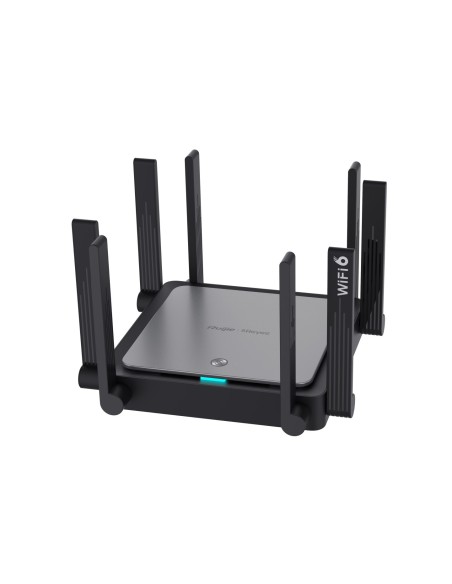 Ruijie Networks RG-EW3200GX PRO router inalámbrico Gigabit Ethernet Doble banda (2,4 GHz   5 GHz) Negro