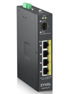 Zyxel RGS100-5P No administrado L2 Gigabit Ethernet (10 100 1000) Energía sobre Ethernet (PoE) Negro 2