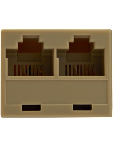 StarTech.com Cable Adaptador Divisor Splitter RJ45 2 a 1 - Hembra a Macho - Divisor Splitter para Cable de Red Ethernet RJ45