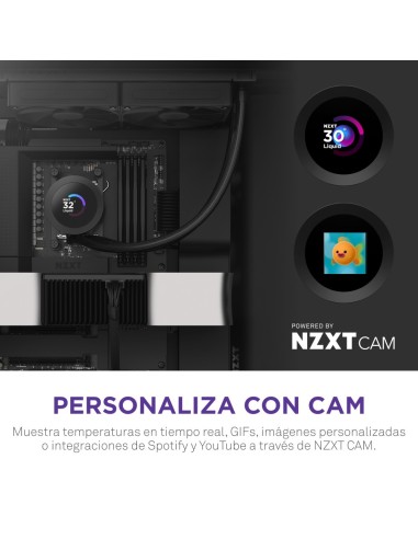 NZXT Kraken Plus 240 Procesador Sistema de refrigeración líquida todo en uno 12 cm Negro