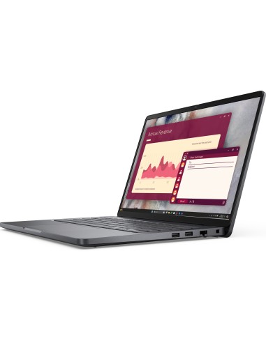 DELL Pro 14 PC14250 Intel Core Ultra 7 255U Portátil 35,6 cm (14") Full HD+ 16 GB DDR5-SDRAM 512 GB SSD Wi-Fi 6E (802.11ax)