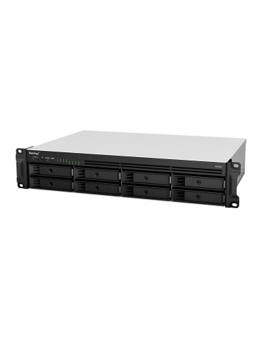 Synology RackStation RS1221+ servidor de almacenamiento NAS Bastidor (2U) Ryzen Embedded V1500B 4 GB DDR4 0 TB DiskStation