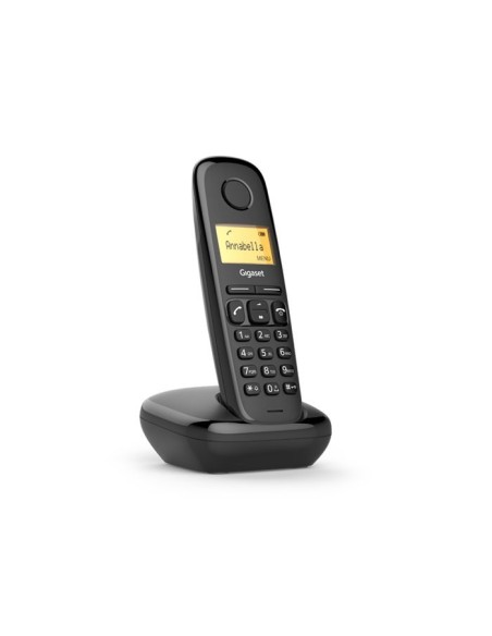 Gigaset A170 Teléfono DECT Identificador de llamadas Negro