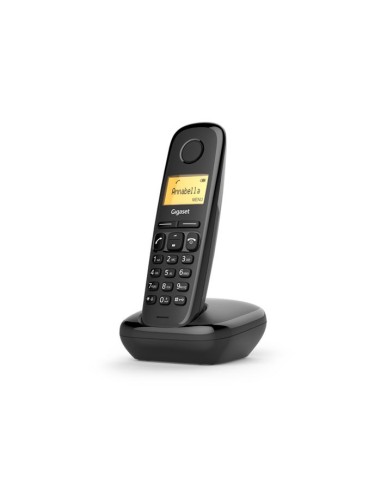 Gigaset A170 Teléfono DECT Identificador de llamadas Negro