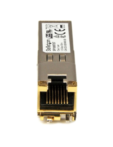StarTech.com Módulo Transceptor SFP Compatible con MSA sin Codificar - 1000BASE-TX - SFP a RJ45 Cat6   Cat5e - SFP Ethernet